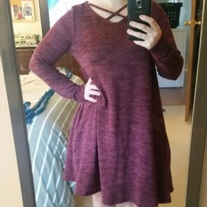 Burgundy Red Tunic